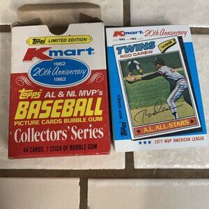 1982 Topps Baseball Kmart 44 Card Set